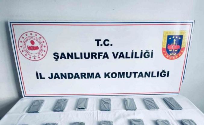 Şanlıurfa’da kaçak cep telefonu operasyonu: 1 gözaltı