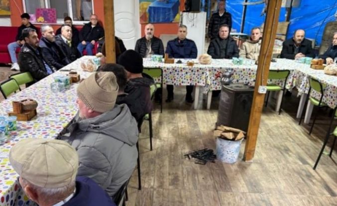 Şehit ailesinden iftar yemeği