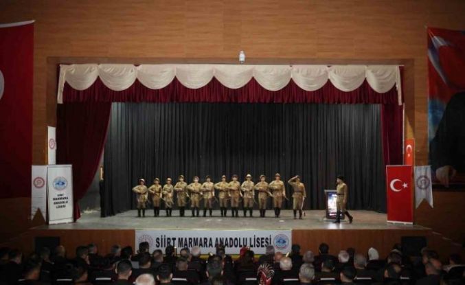 Siirt’te 18 Mart Şehitleri Anma Günü kutlandı