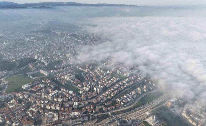 Sis Bursa’nın yarısını yuttu