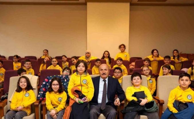 Taşköprü’de çocuklar, hayallerindeki şehri Belediye Başkanı Arslan’a anlattı