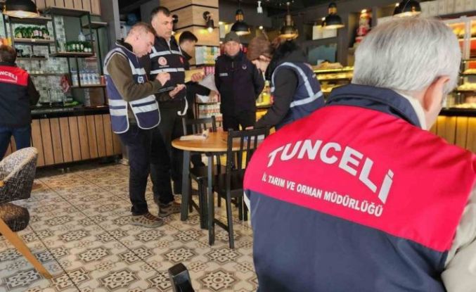 Tunceli’de bayram öncesi sıkı denetim