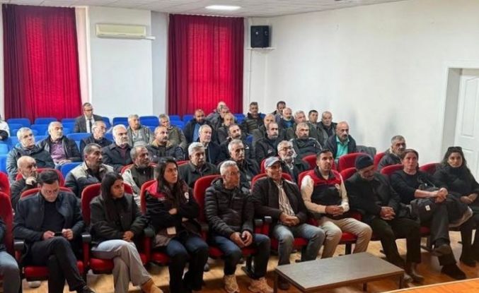 Tunceli’de üreticilere TARSİM bilgilendirmesi