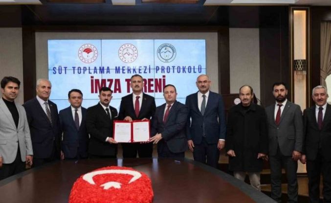 Vali Bozkurt: "Süt Toplama Merkezi Projemizle üreticimizin yanındayız"