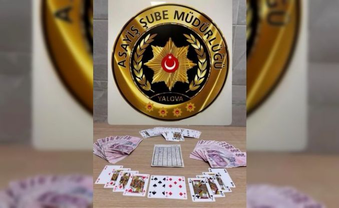 Yalova’da kumar operasyonu