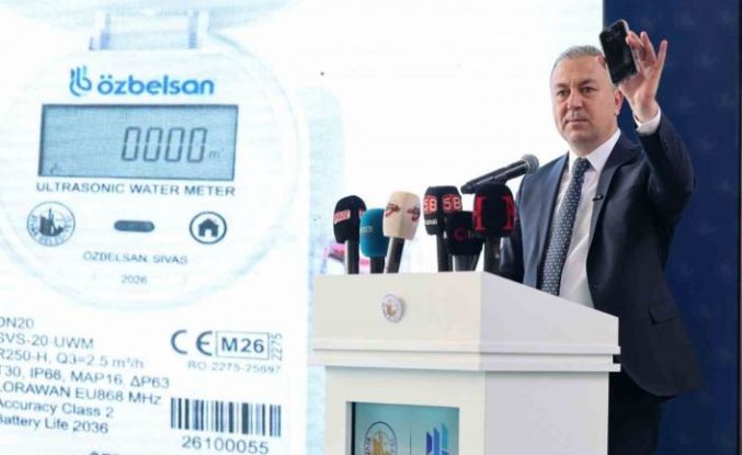Yerli ve milli imkanlarla üretilen akıllı su sayaçları tanıtıldı