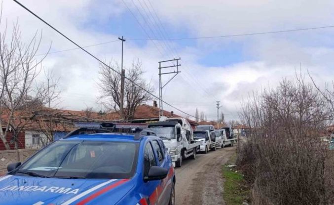 Yozgat’ta çalıntı araç operasyonu düzenlendi, 4 kişi gözaltına alındı