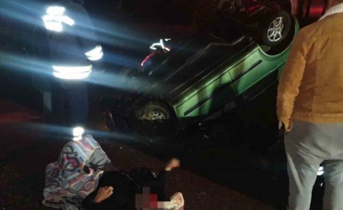 Yozgat’ta meydana gelen kazada 2 kişi yaralandı