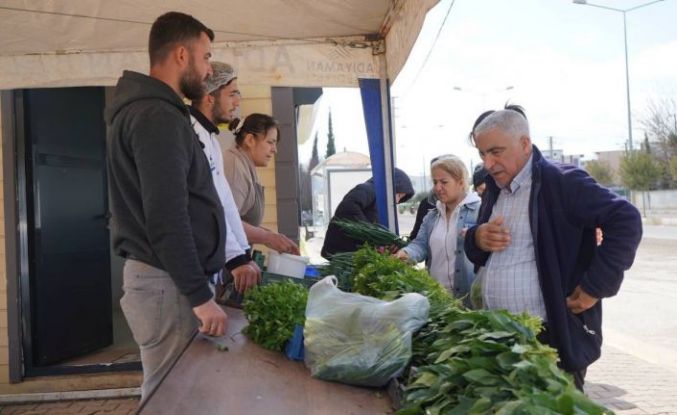 Adıyaman Belediyesi’nden vatandaşa doğrudan sebze satışı
