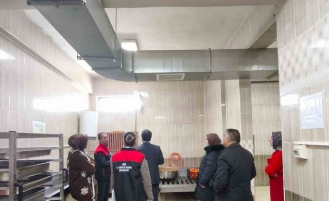 Ağrı’da öğrenci yurtları ve pansiyonlarda gıda denetimi sürüyor