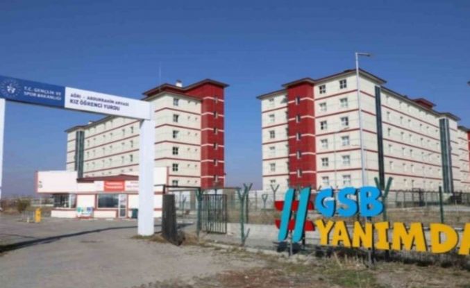 Ağrı’da yurtta tahliye edilen binadaki kokunun nedeni biber gazı çıktı