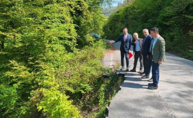 AK Parti heyeti bölgesinde inceleme yaptı