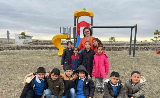 Akyaka’da çocuklara park müjdesi gerçek oldu