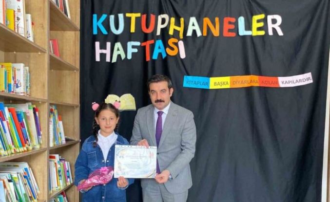 Arpaçay’da Kütüphane Haftası etkinliği