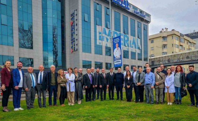 Azerbaycan sağlık turizmi heyeti Özel İmperial Hastanesi’ni gezdi