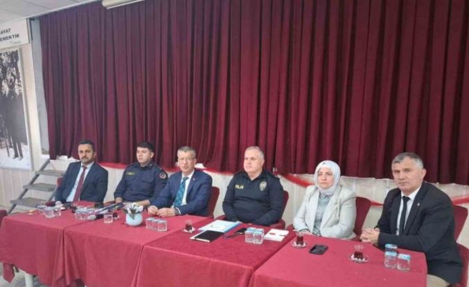 Babaeski’de okul güvenliği toplantısı gerçekleştirildi