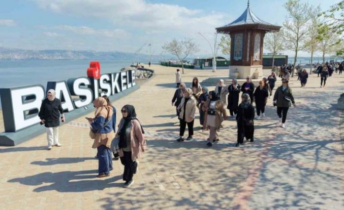 Başiskele’de kadınlar sağlıklı yaşam yürüyüşünde buluştu