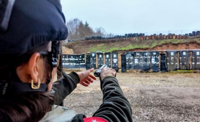 Bolu’da ormancılar atış poligonunda kıyasıya yarıştı