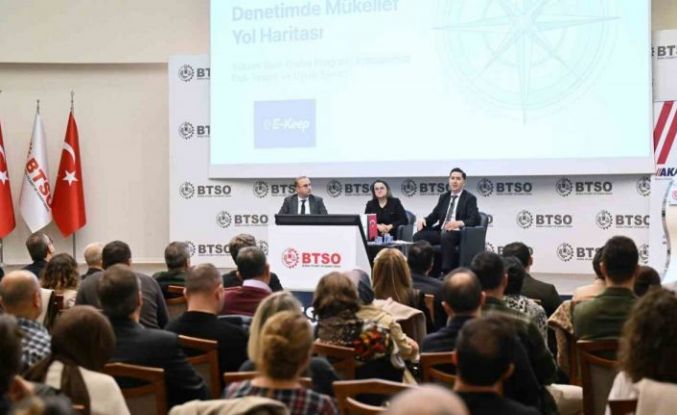 BTSO Akademi’de veri temelli vergi gözetimi ve uyum süreci anlatıldı