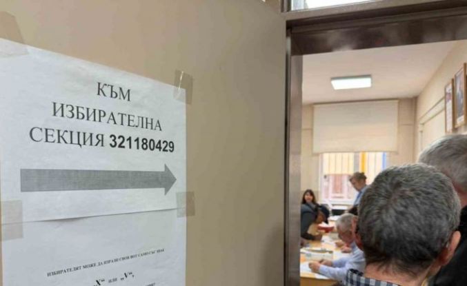 Bulgaristan seçimleri için Eskişehir’de vatandaşlar son 5 yılda 8’inci kez sandık başında