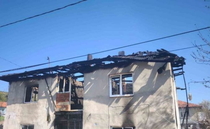 Burdur’da evde yangın paniği