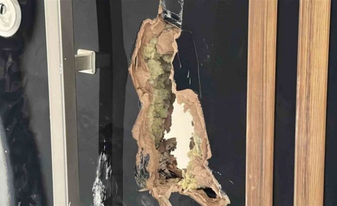 Burdur’da inşaat halindeki apartmana zarar veren şahıslar yakalandı