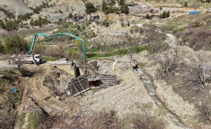 Büyükşehir’den Bertiz’in ulaşımını iyileştirecek köprü yatırımı