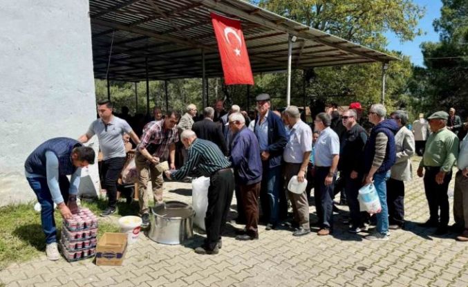 Çan’da geleneksel ilk köy hayrı yapıldı
