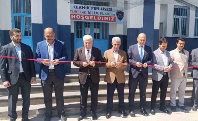 Çermik’te Bilim Fuarı açıldı
