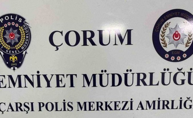 Çorum’da aranan 2 şahıs yakalandı