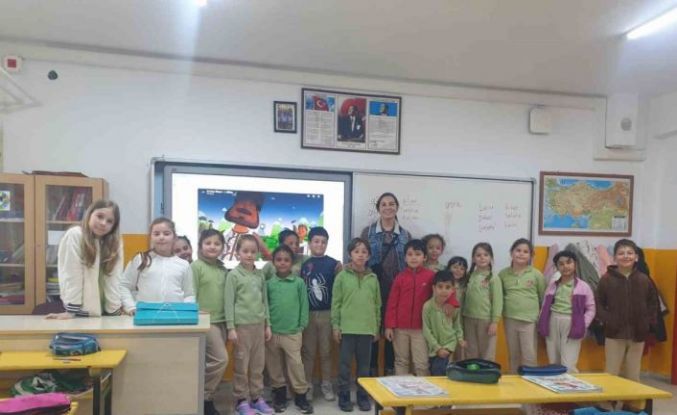 Datça’da öğrenciler ’hikayelerle satranç’ etkinliğinde buluştu