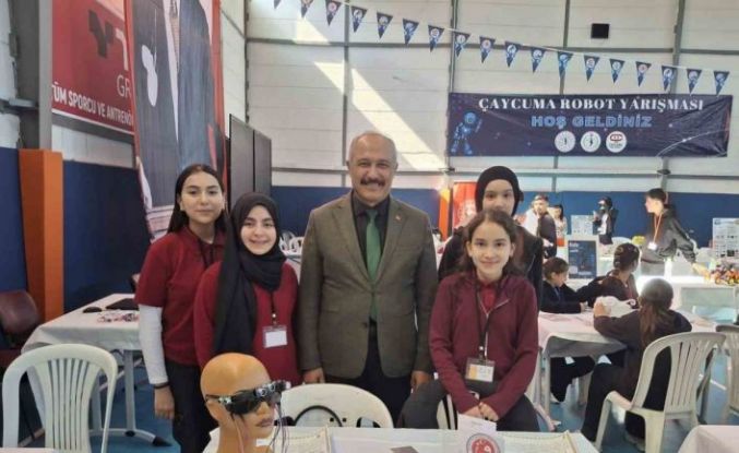Devrekli öğrenciler robot yarışmasında birinci oldular