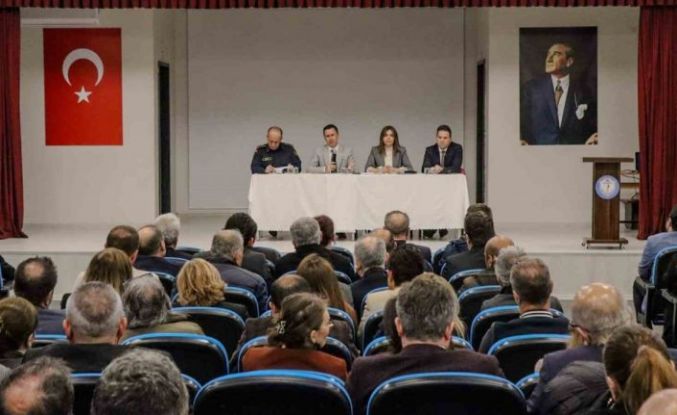 Eğitim ortamları ve okul güvenliği için toplanıldı