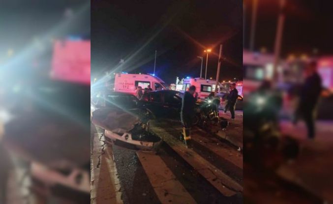 Elazığ’da trafik kazası: 1 yaralı