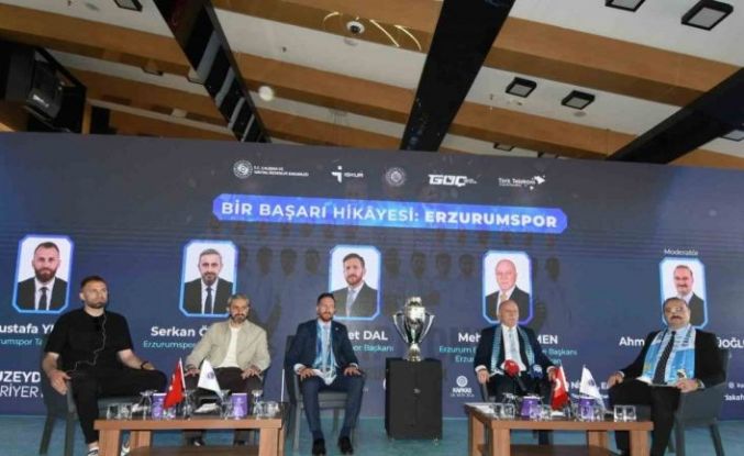 Erzurumspor’un başarı hikâyesi KUDAKAF’26’da gençlerle buluştu