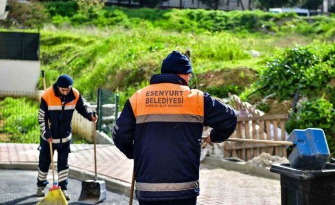 Esenyurt’ta bahar temizliği seferberliği başlatıldı
