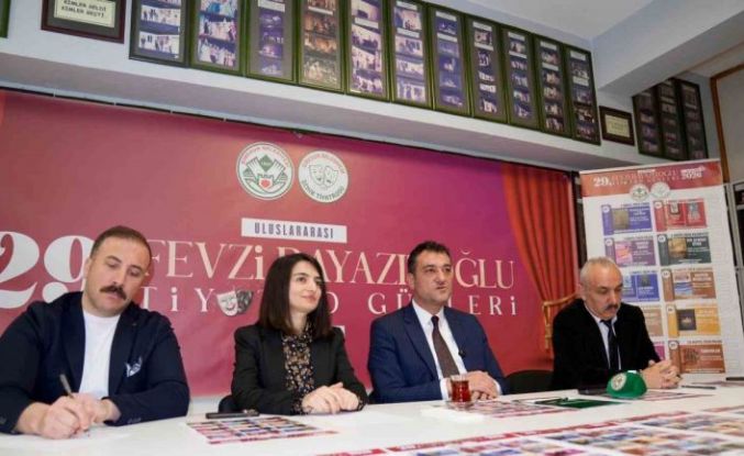 Giresun’da 29’uncu Fevzi Bayazıtoğlu Tiyatro Günleri düzenlenecek