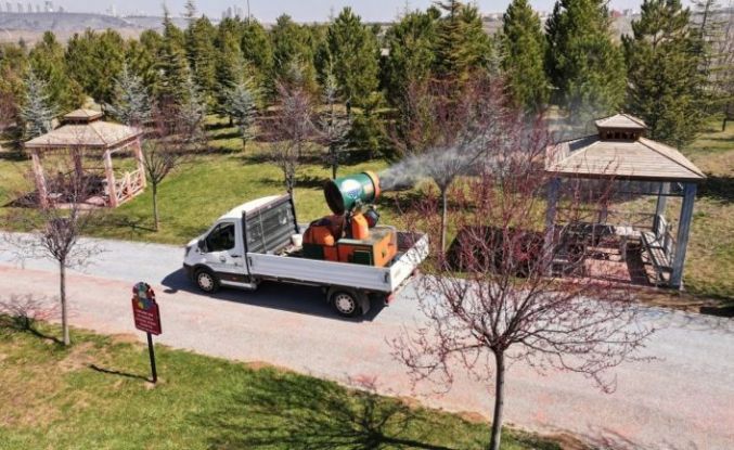 Gölbaşı Belediyesi’nden sivrisinek ve haşerelerle 12 ay kesintisiz mücadele