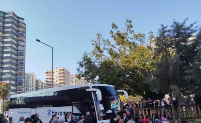 HAVAMAŞ, umreye gidenleri dualarla uğurladı