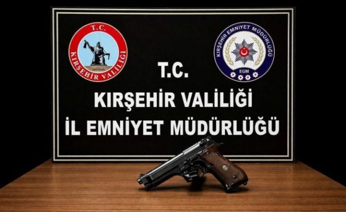 İş yerinden havaya ateş eden şüpheli yakalandı