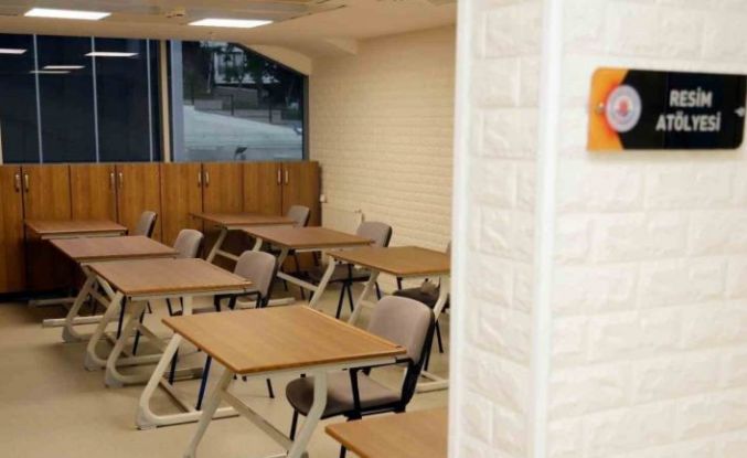Kağıthane’de engelli bireyler için sanat eğitimi