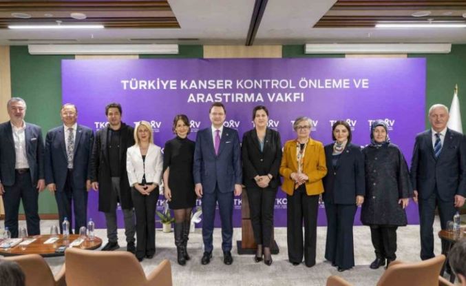 Kanserle mücadeleye yeni vakıf: Önleme, erken tanı ve bilimsel araştırma hedefleniyor