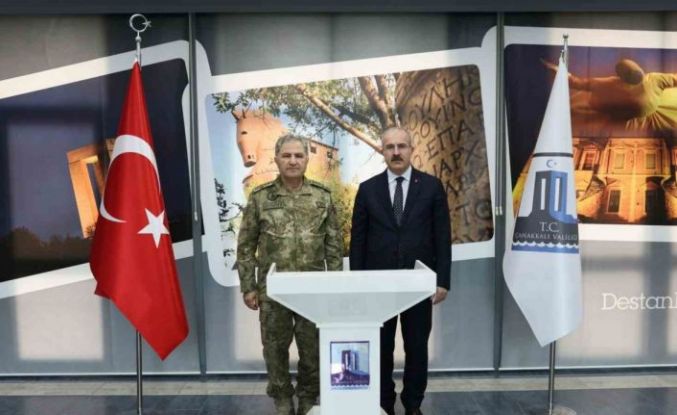 Kara Kuvvetleri Komutanı Orgeneral Tokel’den Vali Toraman’a ziyaret