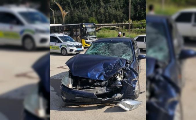 Karabük’te iki otomobil çarpıştı: 3 yaralı