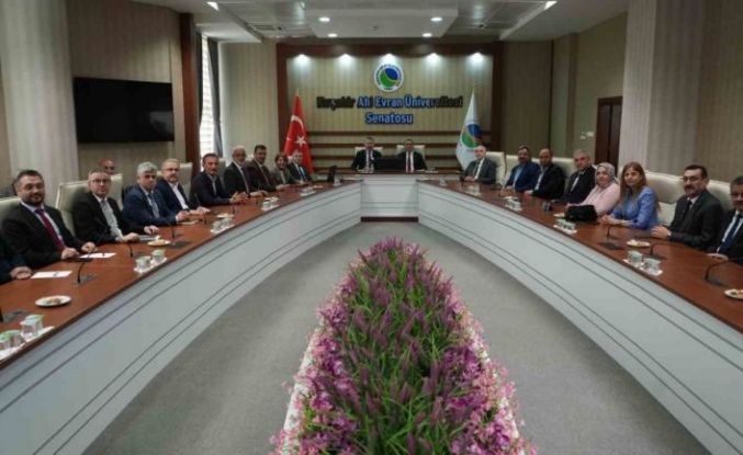 KBÜ heyeti Kırşehir Ahi Evran Üniversitesi ile iş birliğini değerlendirdi