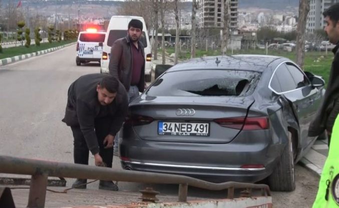 Kilis’te motosikletle otomobil çarpıştı: 1 yaralı