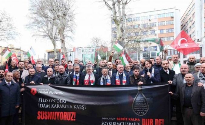 Kocaeli’den İsrail’in "idam yasasına" karşı ortak ses