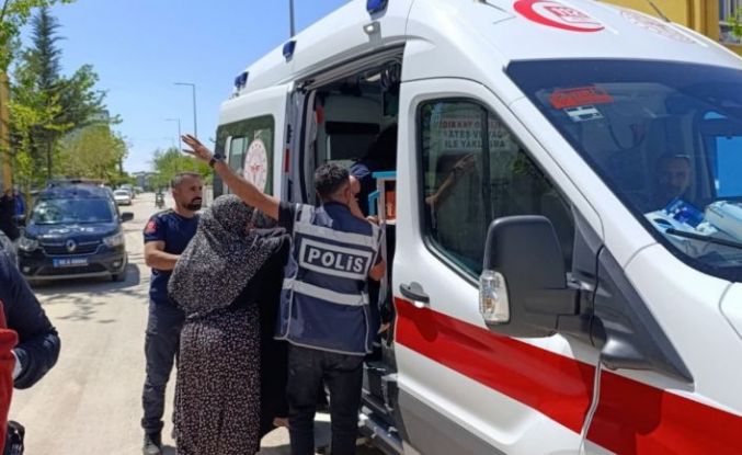 Komşu kavgasında 1 kadın yaralandı