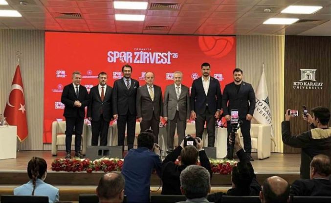 KTO Karatay Üniversitesinde Proaktif Spor Zirvesi başladı