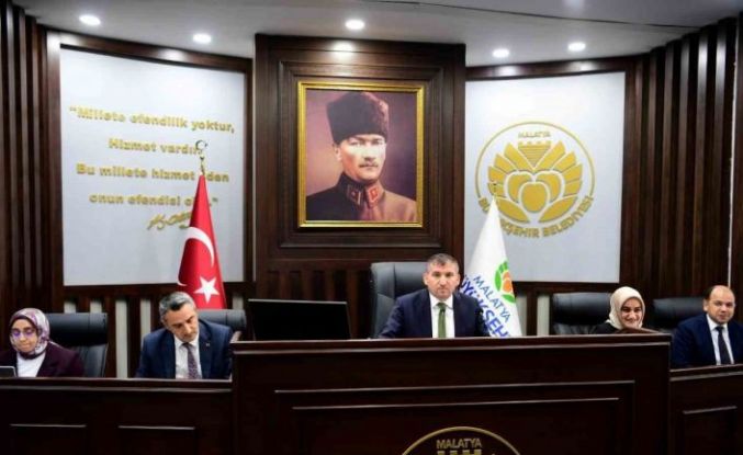 Malatya’da nisan ayı meclis toplantısı yapıldı